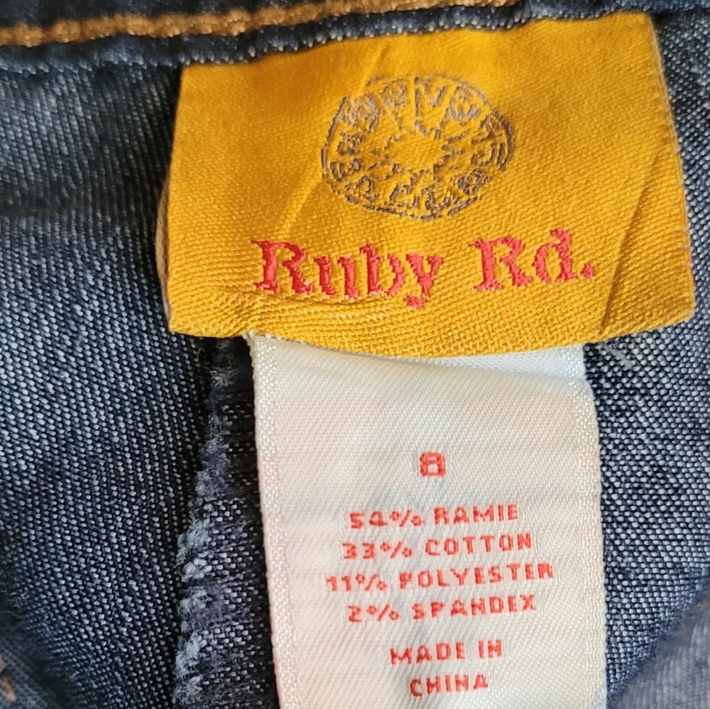 Ruby Rd. Dark Wash Jeans - Picture 5 of 6